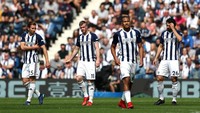 19. West Brom sudah tampil 12 musim di Premier League. Ada 456 pertandingan yang dijalani dengan meraup 464 poin. (Foto: Matthew Lewis/Getty Images)