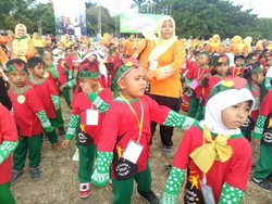 Lucunya, Ribuan Siswa TK Joged Lare Cilik Banyuwangi