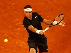 Del Potro ke Babak Ketiga, Dimitrov Langsung Kandas