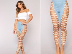 Makin Aneh, Celana Jeans dari Lilitan Tali Dijual Rp 700 Ribu