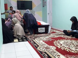 Keluarga Gelar Tahlilan Briptu Fandy yang Gugur di Mako Brimob