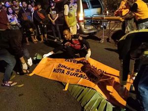 Motornya Tabrak Trotoar, Dua Pelajar Tewas Motornya Tabrak Trotoar, Dua Pelajar Tewas
