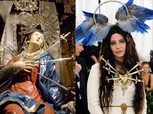 10 Gaya Seleb di Met Gala yang Jadi Kontroversi karena Tiru Ikon Religi