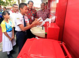 Peningkatan Akses Fasilitas Air Bersih dan Sarana Sanitasi Sekolah