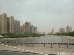 Di China, Gurun Pasir di Jalur Sutra Disulap Jadi Kota