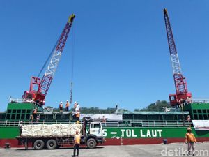 3 Trayek Baru Tol Laut Fokus Angkut Semen