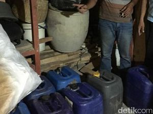 Warga Nekat Produksi Arjo Pasca 76 Home Industry di Ngawi Digerebek