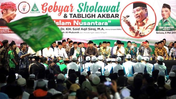 Ribuan Orang Ikuti Gebyar Solawat Islam Nusantara