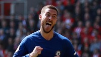 Eden Hazard merupakan salah satu pemain yang dikaitkan dengan Madrid beberapa tahun terakhir. Keengganan Florentino Perez mendatangkan Hazard dari Chelsea menjadi alasan Zinedine Zidane hengkang. (Foto: Ian Walton/Reuters)