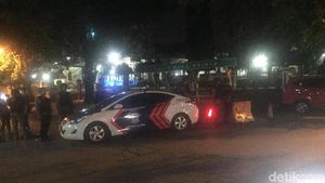Suasana Pengalihan Lalin di Depan Mako Brimob Usai Rusuh