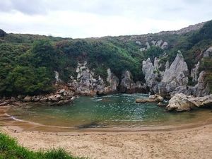 Foto: Wujud Pantai Tanpa Laut