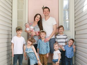 Begini Keseruan Keluarga dengan 7 Anak