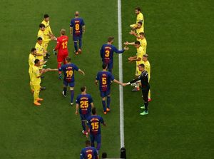 (Akhirnya) Barcelona Dapat Guard of Honor, lalu Menang Besar