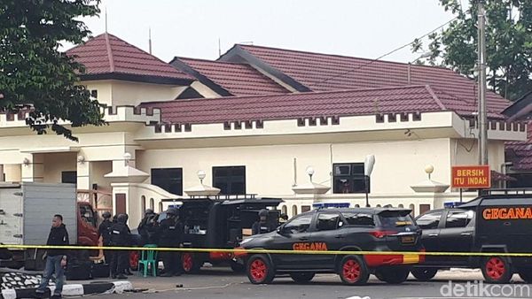 Foto Terkini Depan Rutan Mako Brimob Setelah Penyanderaan Berakhir
