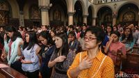 Perayaan Kenaikan Isa Almasih di Katedral