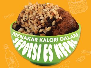 Infografis: Menakar Kalori dalam Seporsi Es Kepal Infografis: Menakar Kalori dalam Seporsi Es Kepal