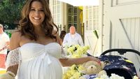 Foto-foto Hamil Eva Longoria, Makin Cantik Nih