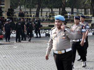 Suasana Terkini di Depan Rutan Mako Brimob Suasana Terkini di Depan Rutan Mako Brimob