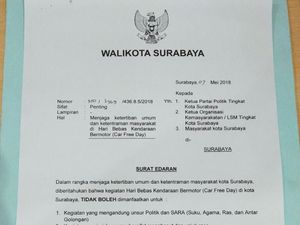 Wali Kota Risma Keluarkan Larangan Kegiatan Berpoltik di CFD