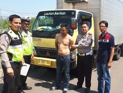 Polantas Tol Cipali Kejar-kejaran dengan Pencuri Mobil Boks