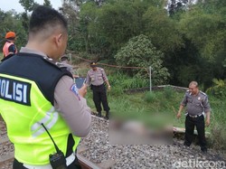 Tuntun Sepeda di Atas Rel, Kakek Ini Tewas Ditabrak Kereta