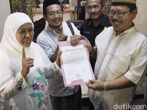 Puluhan Ribu Pengusaha Gresik Deklarasi Dukung Khofifah