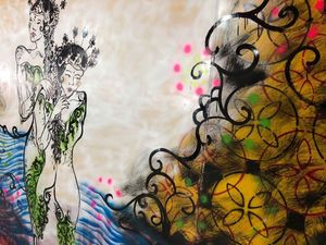 Halte Busway Blok M Dipercantik dengan Mural