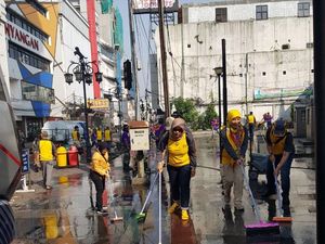 Jelang Ramadan, 500 Pasukan Beberes Bandung di Pusat Kota