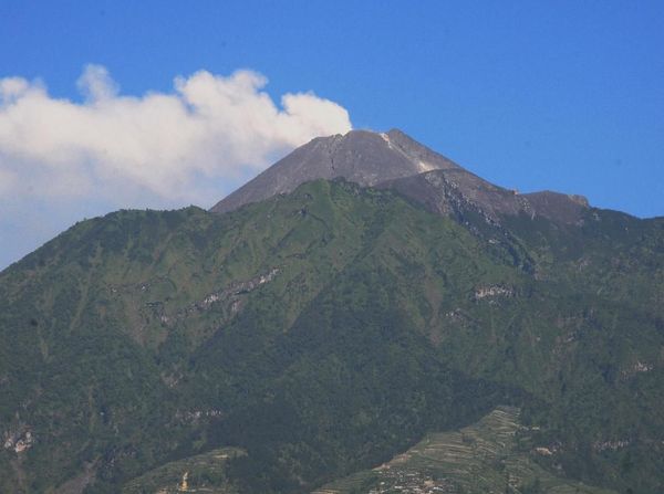 Gunung Merapi Meletus Freatik