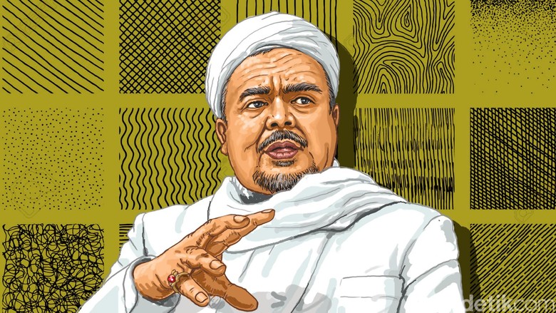 BIN Siap Bantu Habib Rizieq soal Kasus Bendera Tauhid di Saudi