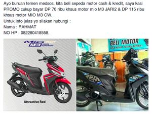 DP Motor Cuma Rp 70 Ribu, Serius Nih?