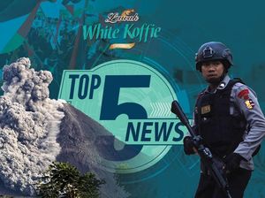 Letusan Freatik Gunung Merapi, Polisi Tewas Ditusuk di Mako Brimob