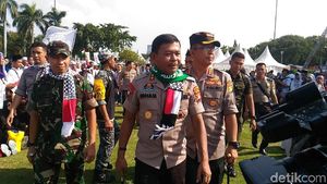 Gaya Kapolda Metro Bersyal Palestina Imbau Aksi 115 Santun