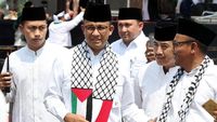 Hadiri Aksi 115, Anies Pakai Syal Palestina