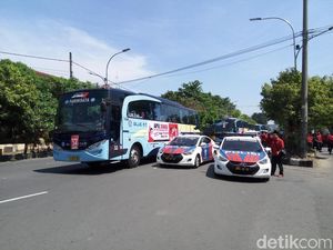 Ada Apel Siaga PDIP se-Jateng, Jalan Sekitar Manahan Solo Ditutup