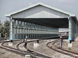 Lima Stasiun akan Beroperasi di Double-double Track Jabodetabek