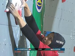 Aries Susanti Rahayu Tambah Emas Indonesia di Asian Games 2018