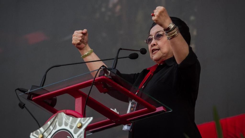 Megawati Hadiri Apel Siaga PDI Perjuangan