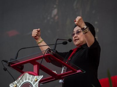 Megawati Hadiri Apel Siaga PDI Perjuangan