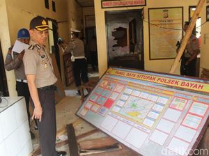 16 Pelaku Perusakan Polsek Bayah Ditangkap
