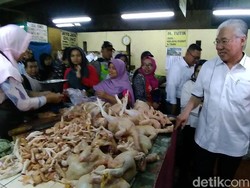 Pedagang Pasar Curhat ke Mendag: Stok Ayam dan Telur Berkurang