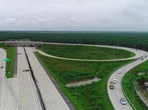 Tol Medan-Binjai Meliuk di Antara Kebun Kelapa Sawit