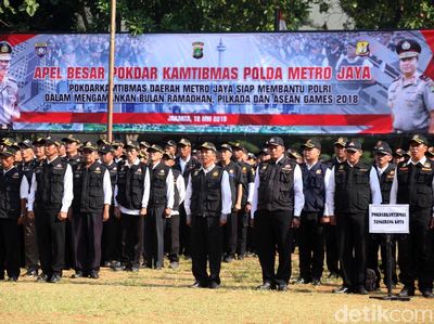 Warga Jakarta menyambut operasi Polda Metro Jaya