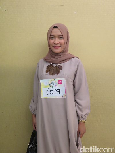 Lisna Novita, penerima audisi Sunsilk Hijab Hunt 2018 di Bandung. (Foto: Hestianingsih/Wolipop)