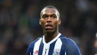Masa depan Daniel Sturridge di Liverpool kian tidak menentu. Dalam usaha menemukan kembali performa terbaik, ia menjalani peminjaman ke West Brom pada Januari 2018. Sialya, ia lalu malah cedera. (Foto: Tony Marshall/Getty Images)