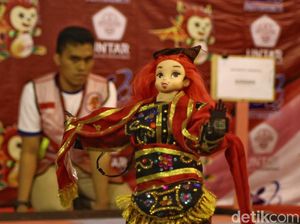 Kerennya Kontes Robot Indonesia di Jakarta
