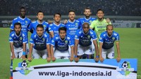 Persib tampil dengan kekuatan penuh saat menjamu Persipura, Sabtu (12/6/2018). Mereka pun menang 2-0. (Foto: Wisma Putra/detikcom)