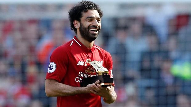 Mohamed Salah menjadi top skor Liga Primer Inggris dengan 32 gol.