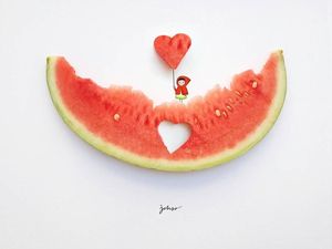 Yuk, Intip 10 Gambar Lucu Ini dari Padu Padan Buah dan Sayur!