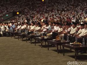 Prabowo hingga Anies Hadiri Milad PKS di Sentul